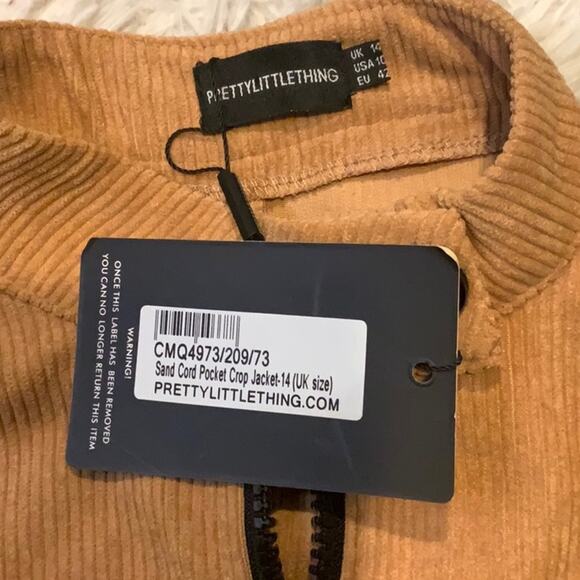 Cropped Corduroy Jacket - Picture 4 of 7